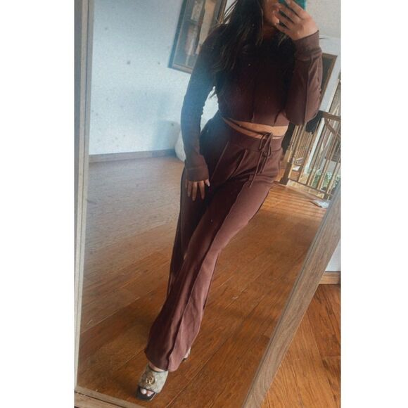 Brown lounge set - Picture 4 of 9